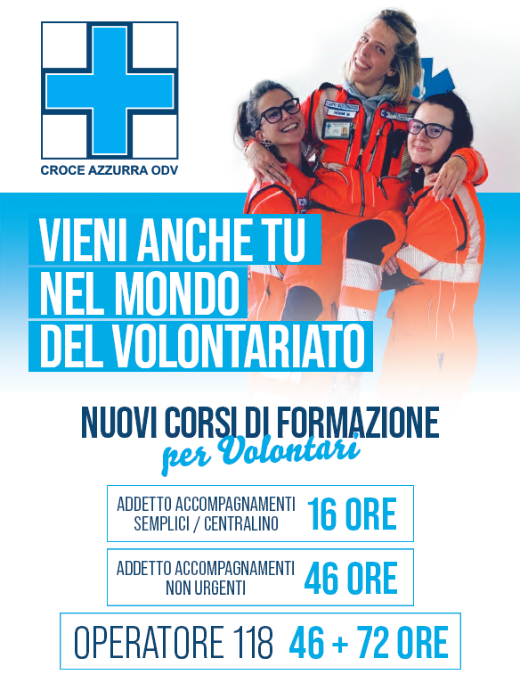 CORSI PER VOLONTARI